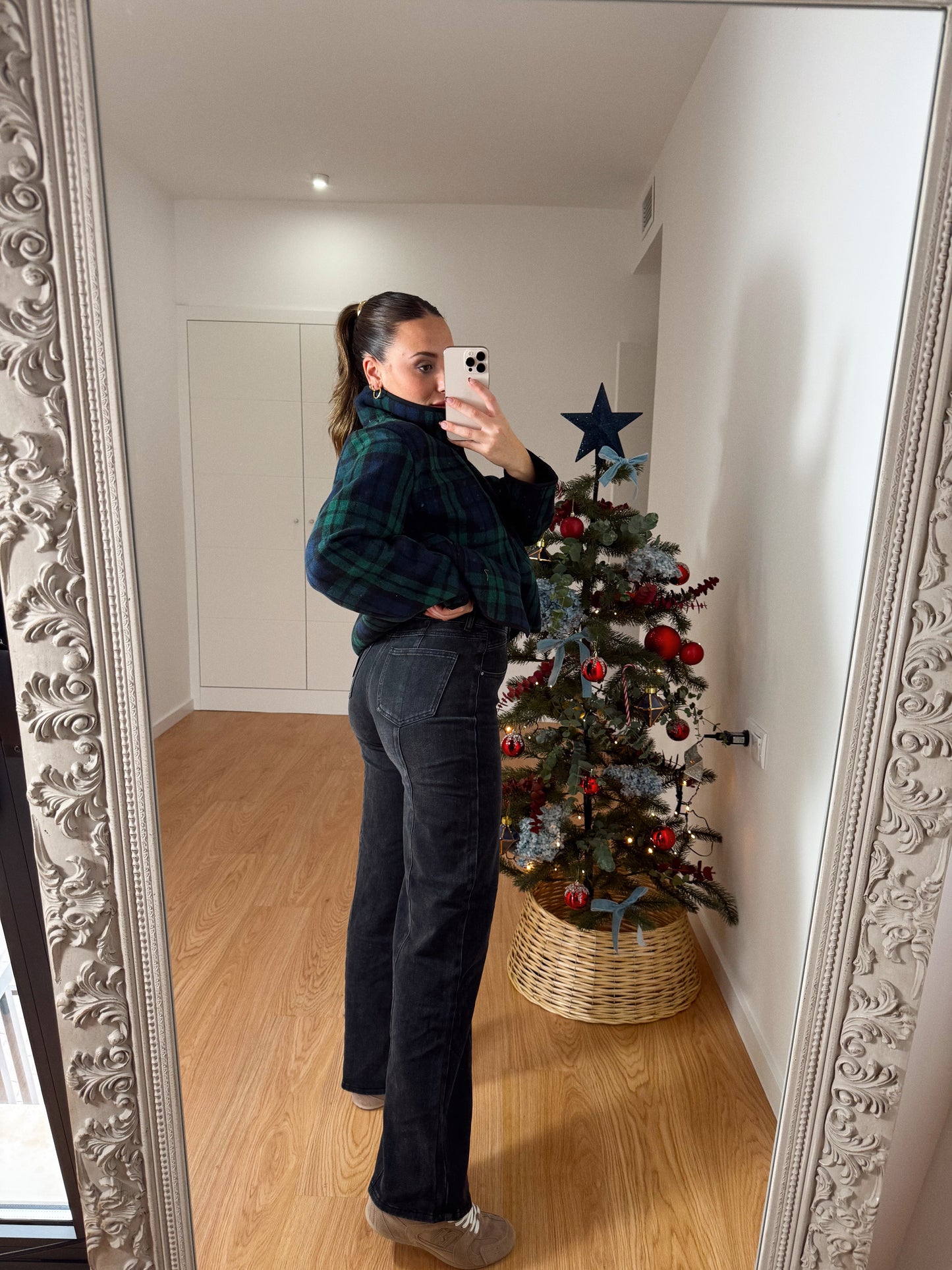 JEANS NEGRO COSTURAS