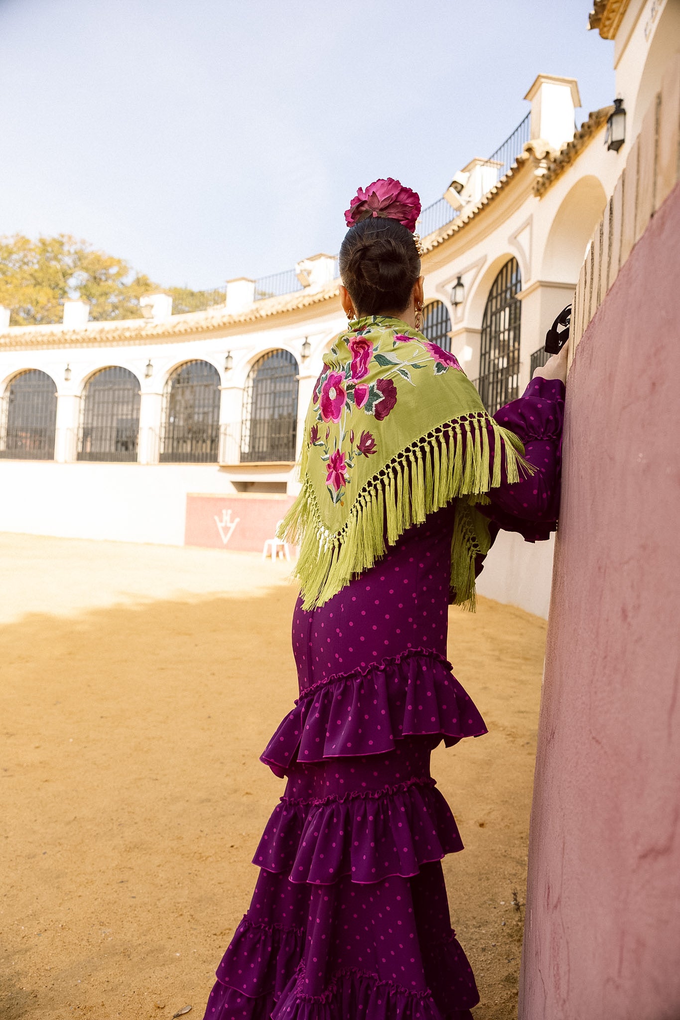 VESTIDO CARMEN Buganvilla/rosa