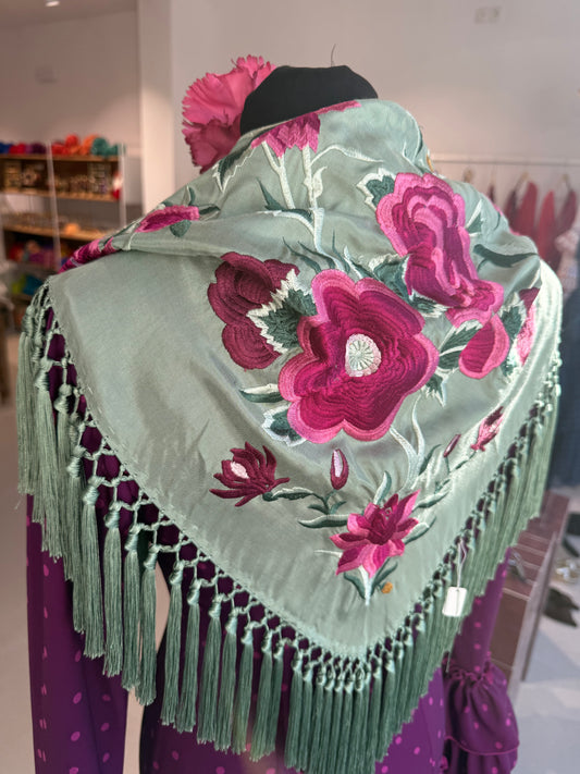 MANTONCILLO CARMINA VERDE JABONOSO