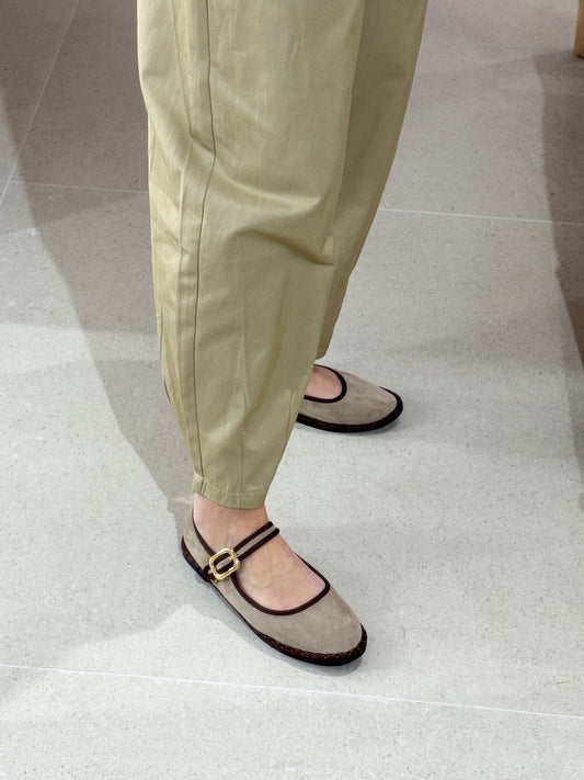 MERCEDITAS BICOLOR MARRÓN