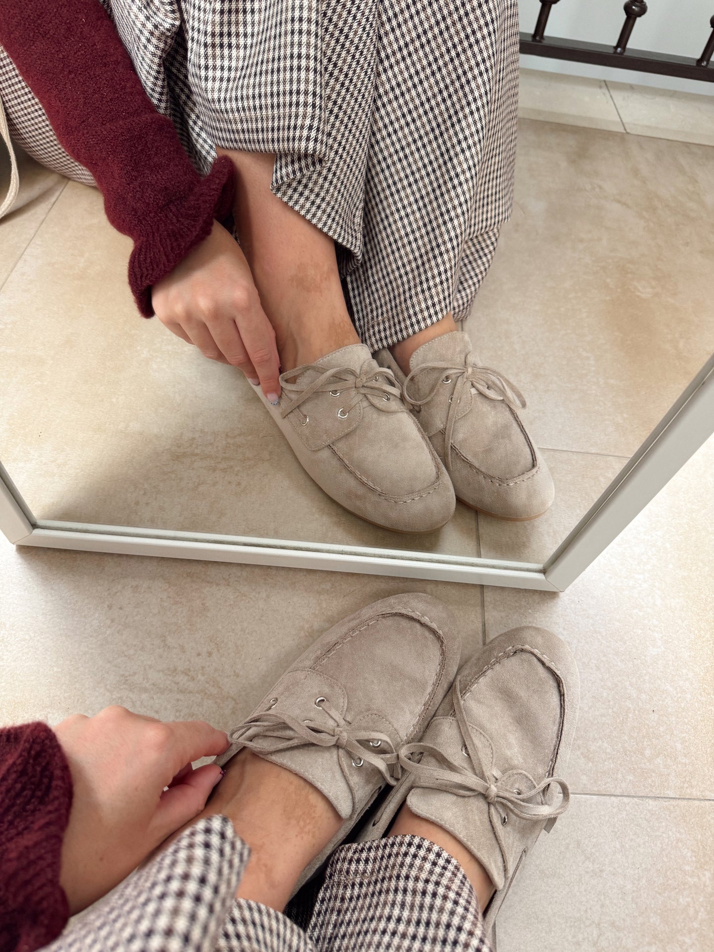 MOCASINES ANTE BEIGE