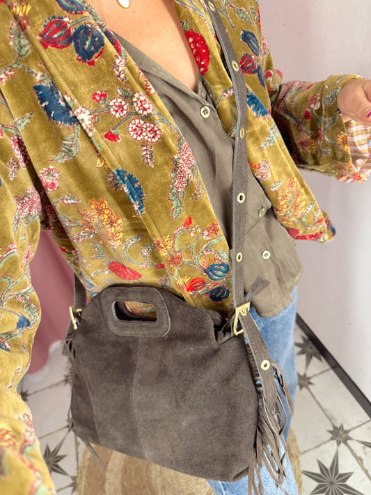 BOLSO TIBILI PIEL ANTE MARRÓN