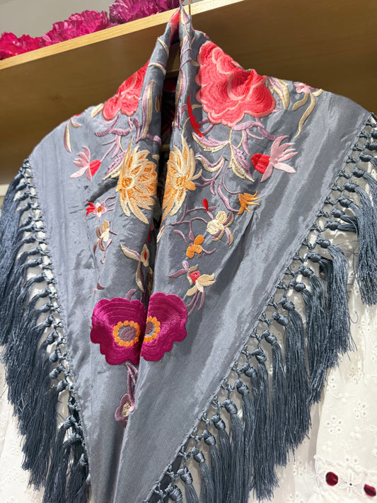 MANTONCILLO FABIOLA AZUL EMPOLVADO