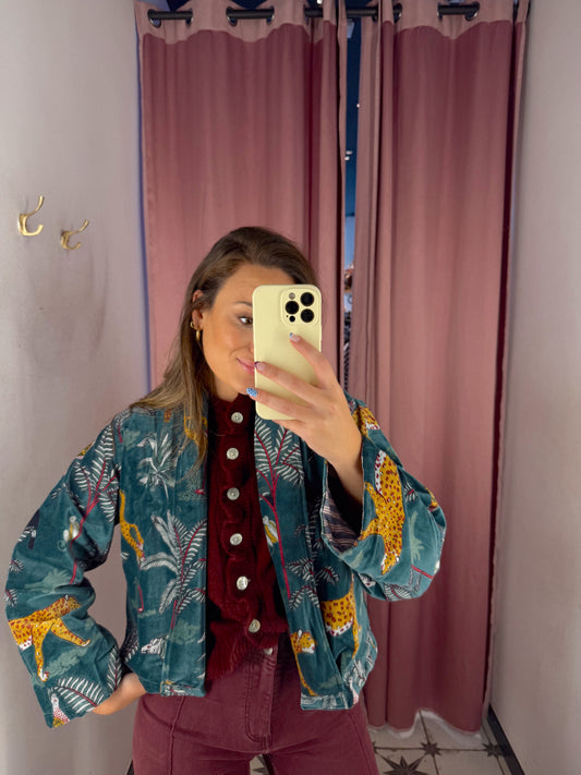 ABRIGO CORTO TERCIOPELO 2