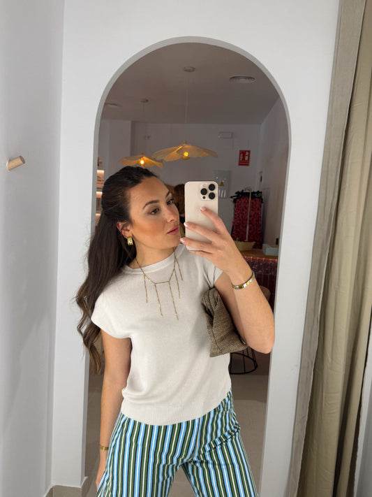 TOP PUNTO BEIGE