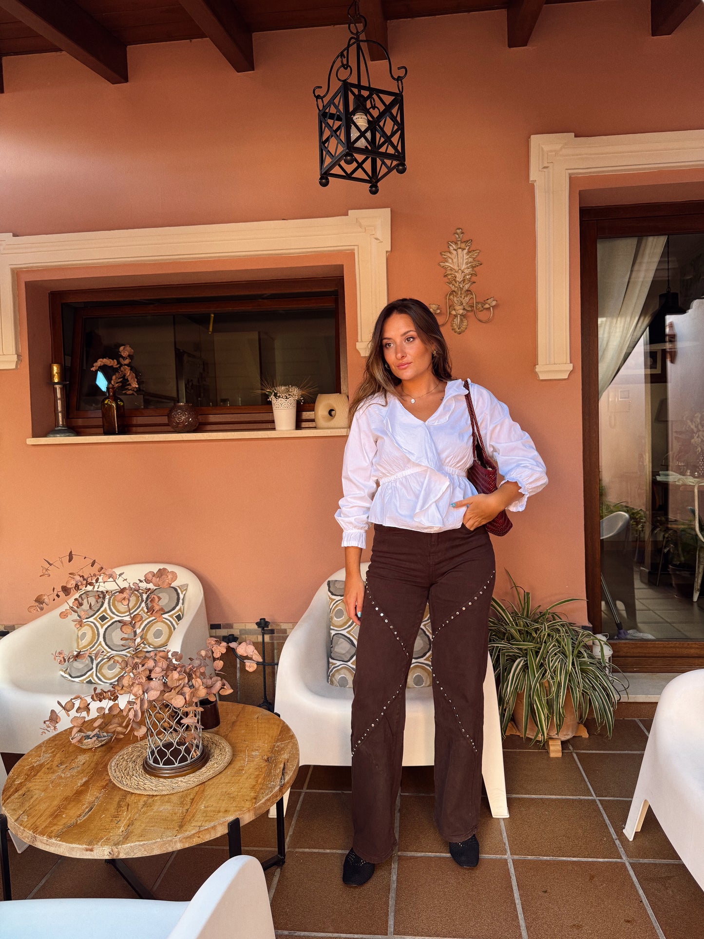 JEANS DIANE CHOCOLATE