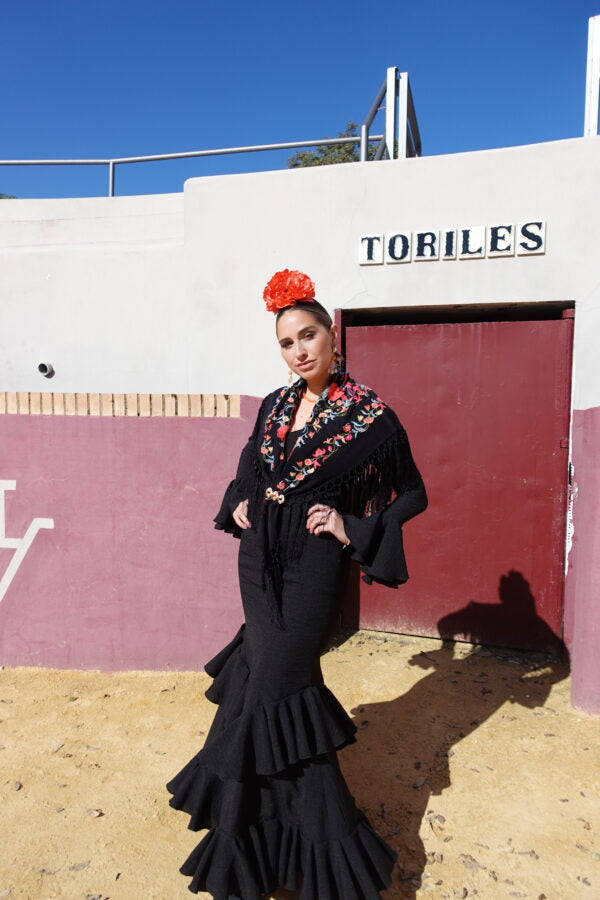 VESTIDO FLAMECA CLEMENTINA NEGRO