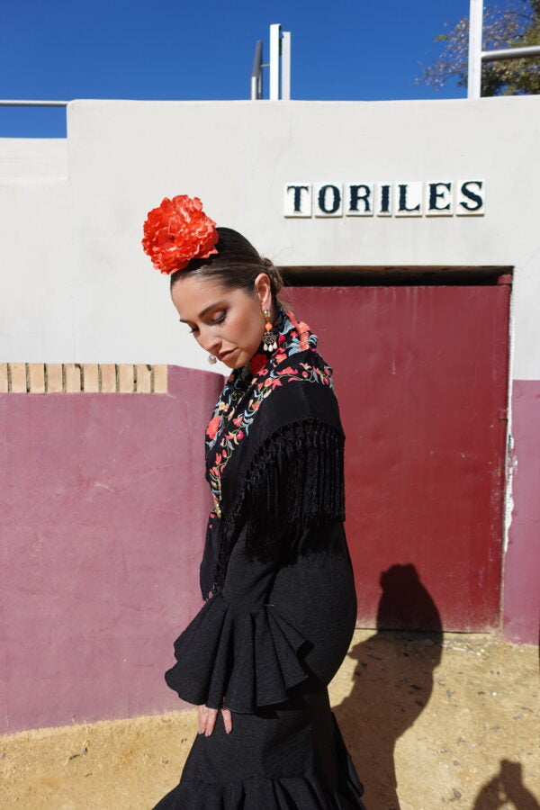 VESTIDO FLAMECA CLEMENTINA NEGRO