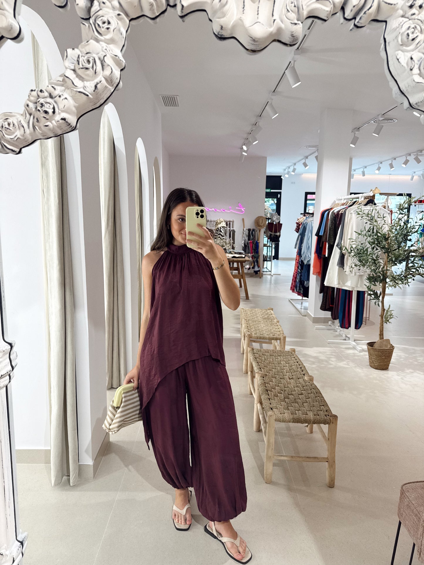 CONJUNTO LAYA BERENJENA