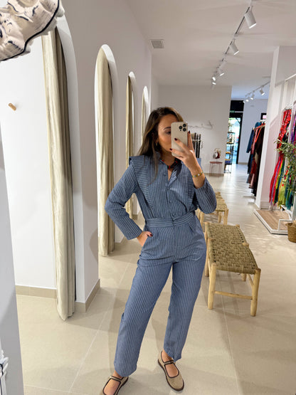 MONO RAYAS DENIM