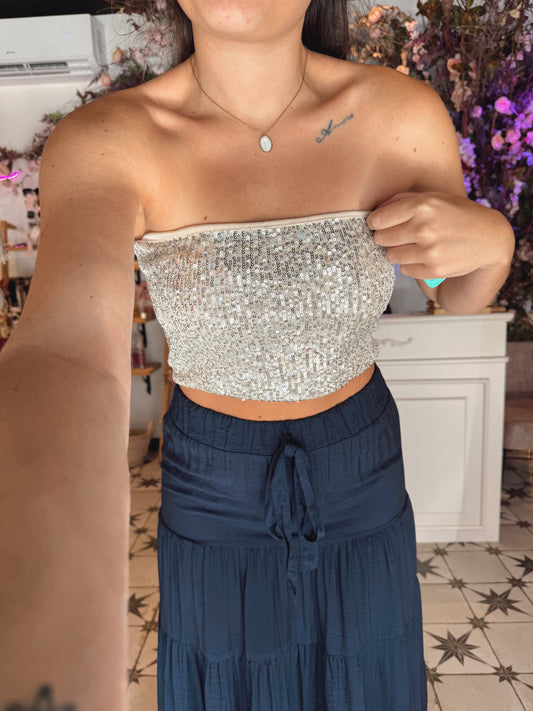 TOP LENTEJUELA