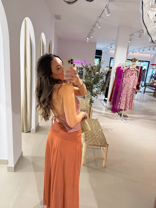 TOP ALARA VICHY TEJA