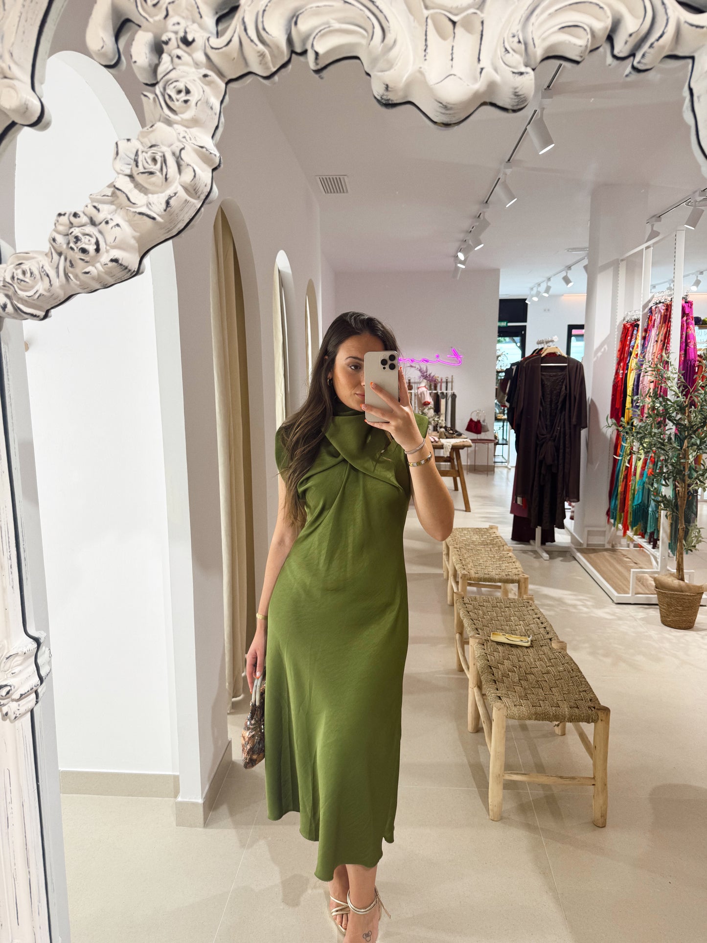 VESTIDO ASLIE OLIVA