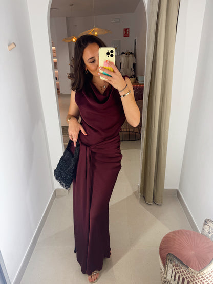 VESTIDO DREAM BERENJENA