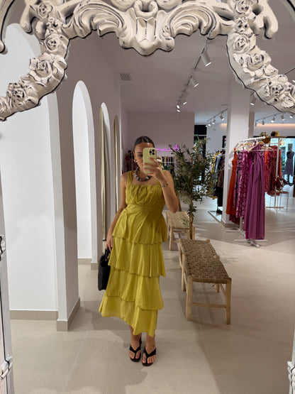 VESTIDO ÁMBAR LIMA