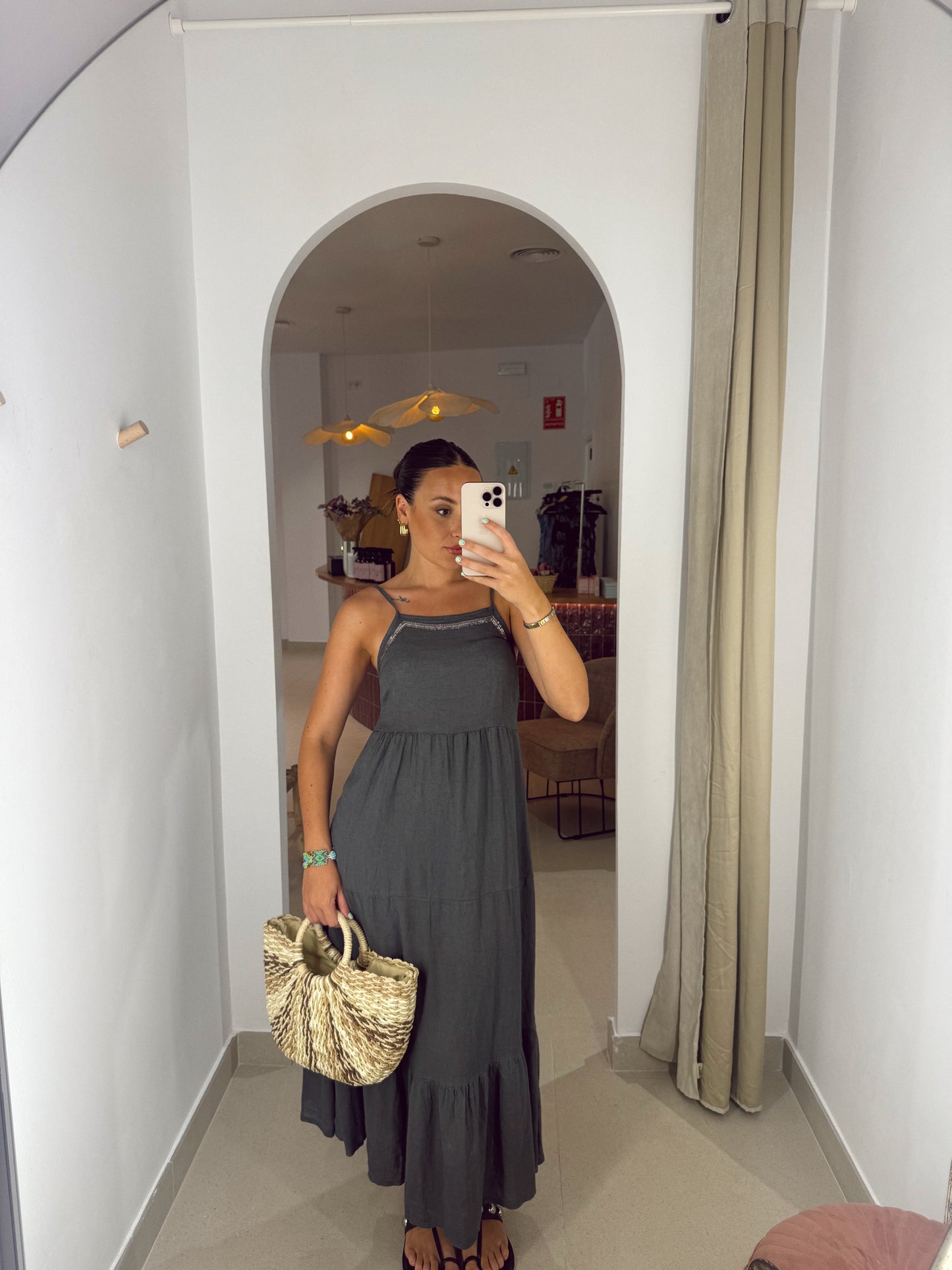 VESTIDO FARO GRIS