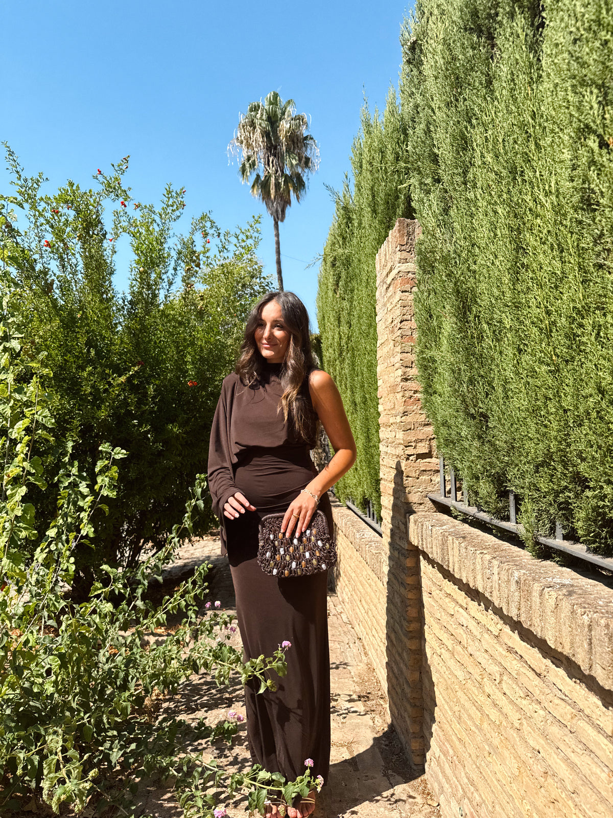 VESTIDO SOFI MARRÓN