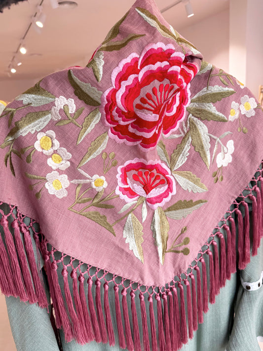 MANTONCILLO MARINA ROSA EMPOLVADO