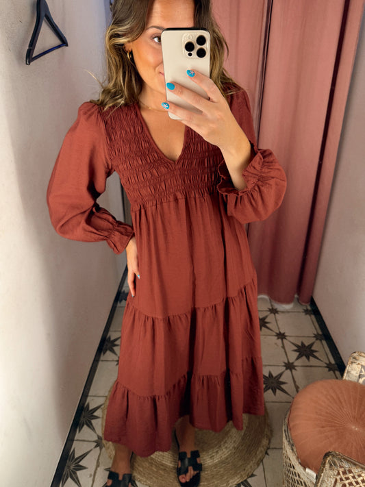 VESTIDO TEJA BASIC NIDO