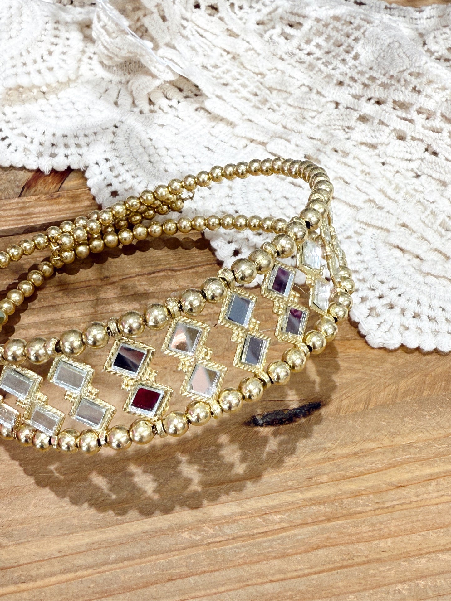 CHOCKER DOBLE ROMBO