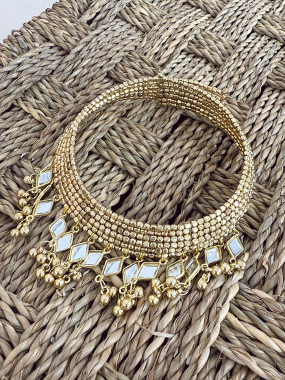 CHOCKER ESPEJOS BOLITAS