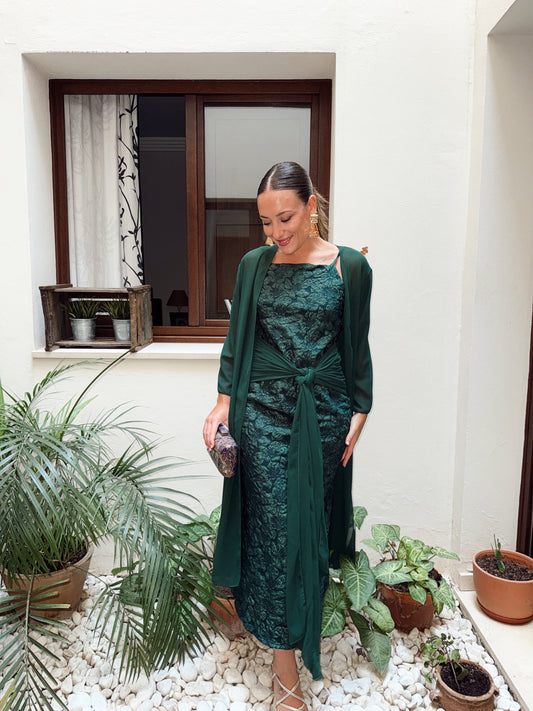 VESTIDO FLORIDA VERDE