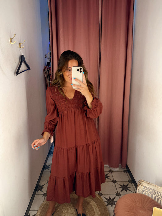 VESTIDO TEJA BASIC NIDO