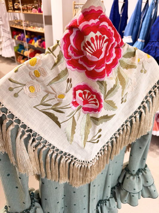 MANTONCILLO MARINA LINO BEIGE