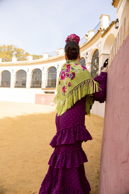 VESTIDO CARMEN Buganvilla/rosa