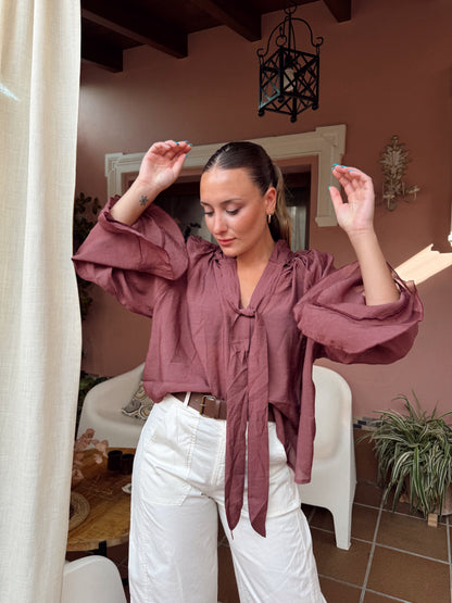 BLUSA AMARANTO