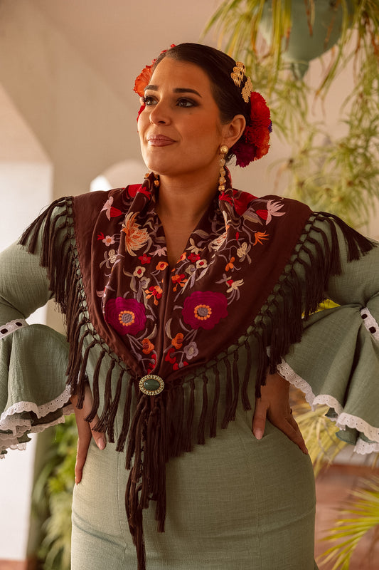 MANTONCILLO FABIOLA MARRÓN