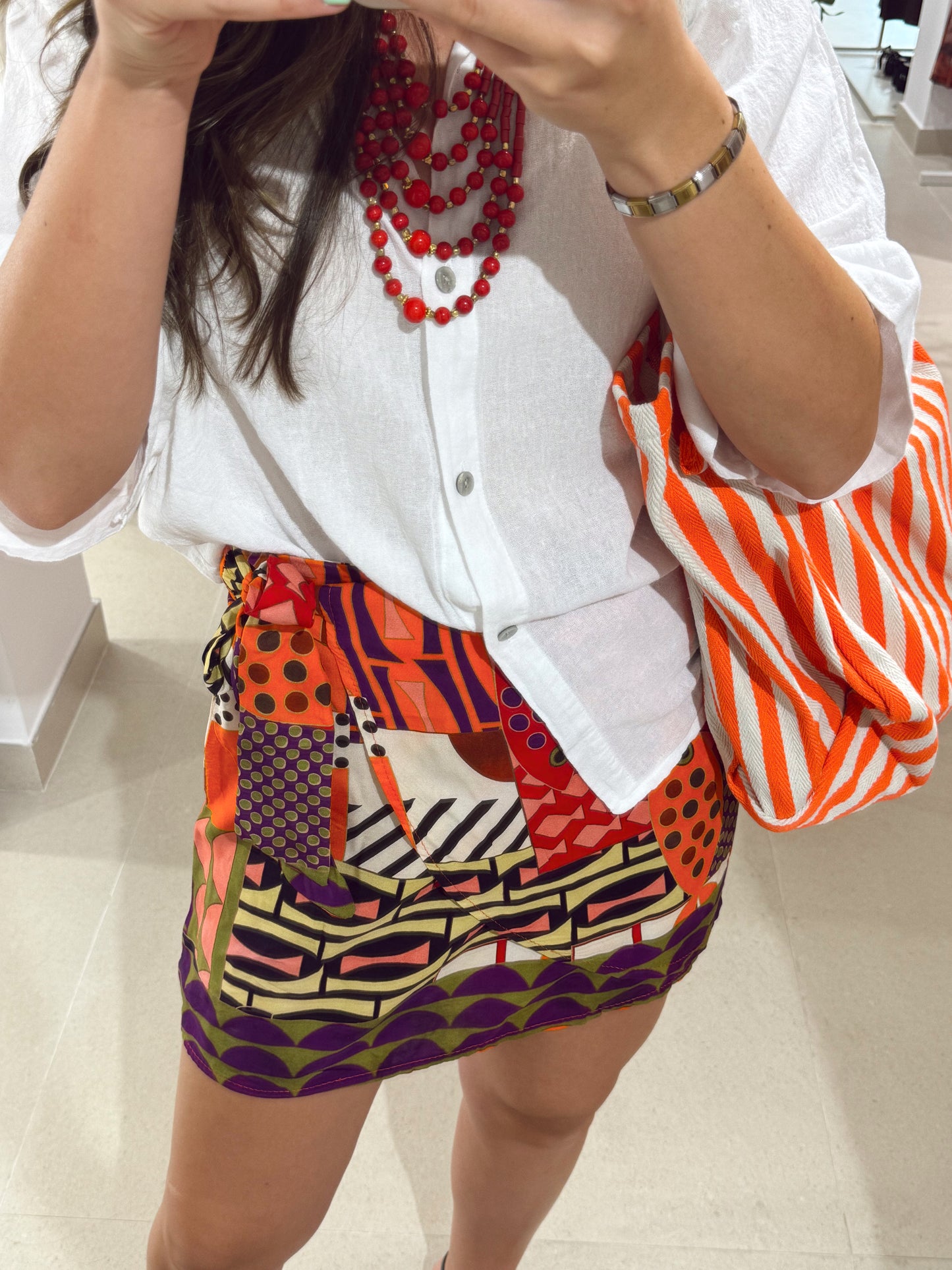 FALDA PAREO COLOR PEZ