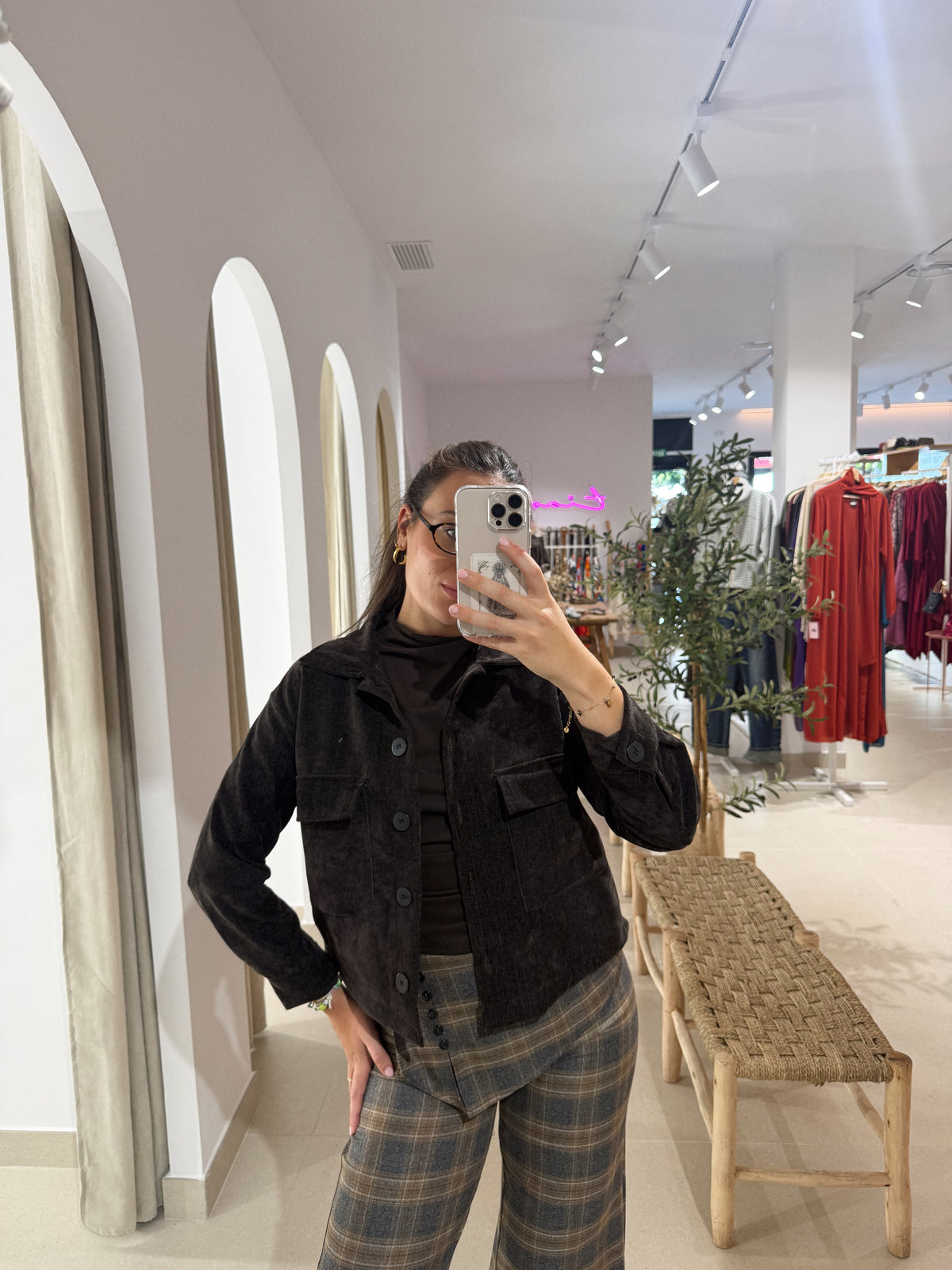 CHAQUETA OTOÑO MARRÓN