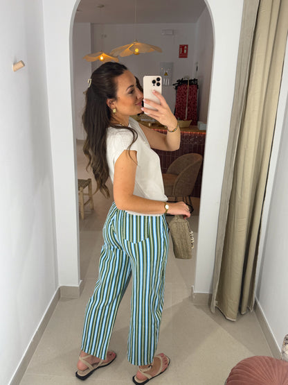 JEANS BALLOON RAYAS