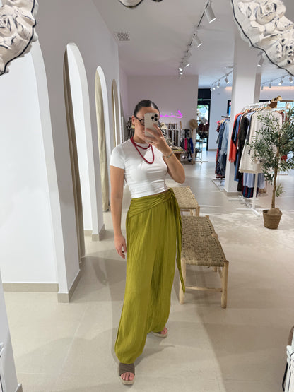 PANTALÓN IBIZA OLIVA