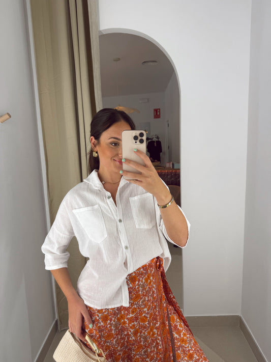 CAMISA ALGODÓN BOLSILLOS