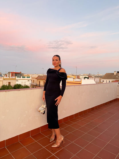 VESTIDO CALPE AZUL MARINO