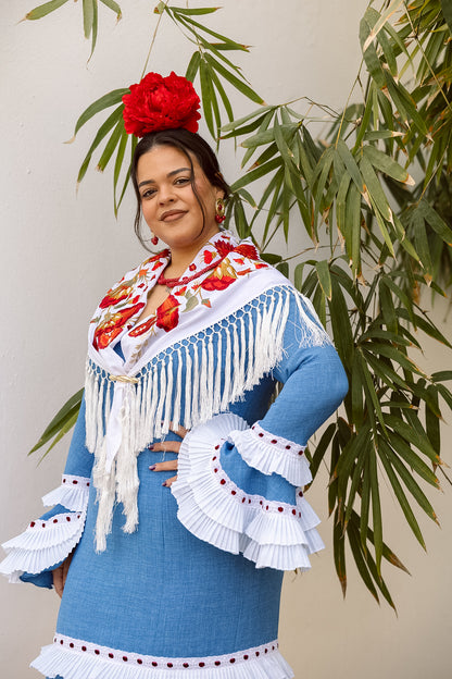 MANTONCILLO SOFÍA BLANCO