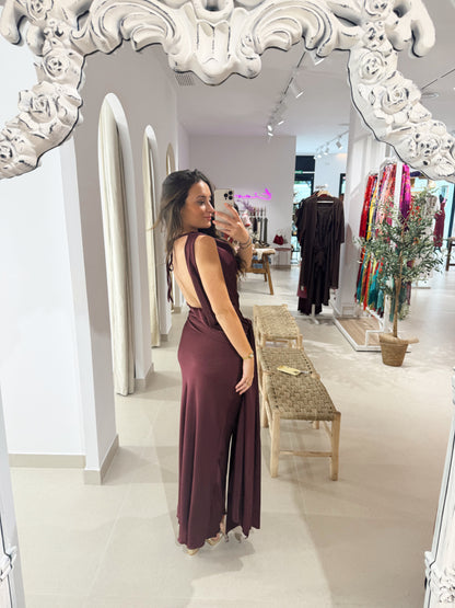 VESTIDO DREAM BERENJENA