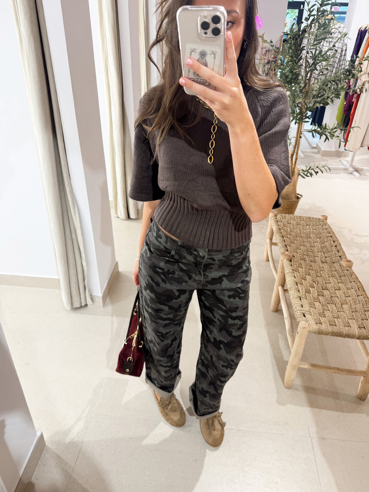 JEANS CAMUFLAJE RECTO