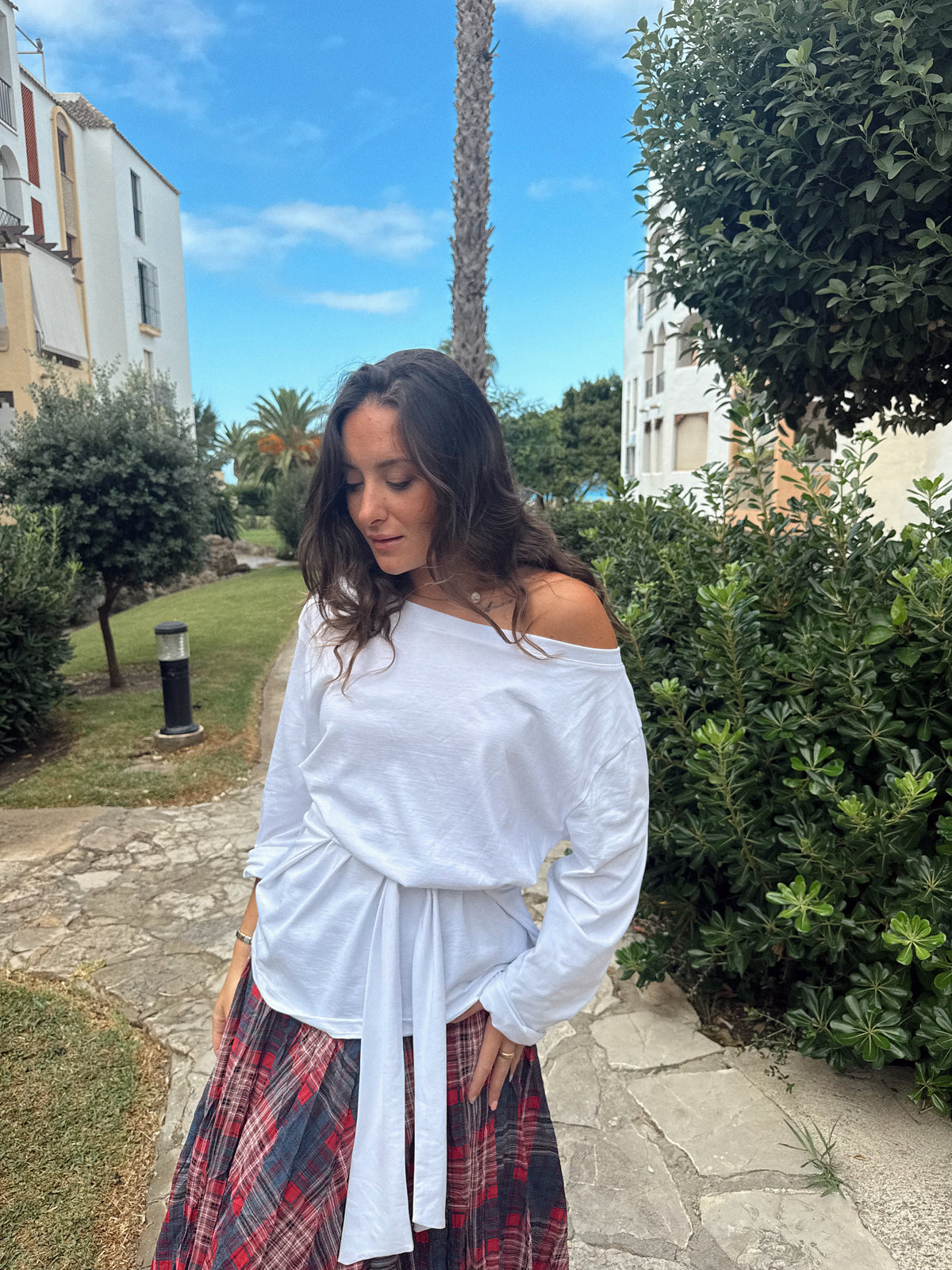 TOP NUDO BASIC BLANCO