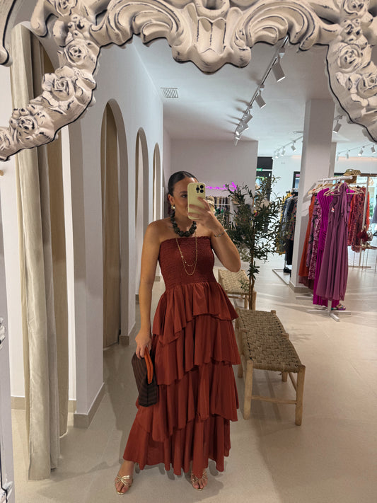 VESTIDO MAREA TEJA