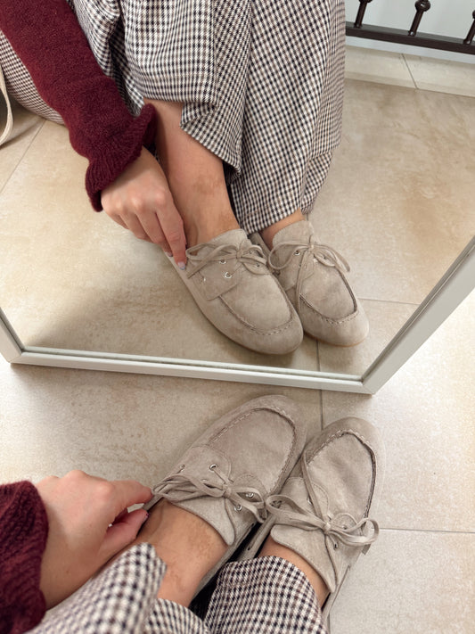 MOCASINES ANTE BEIGE