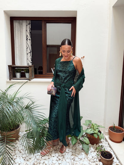 VESTIDO FLORIDA VERDE