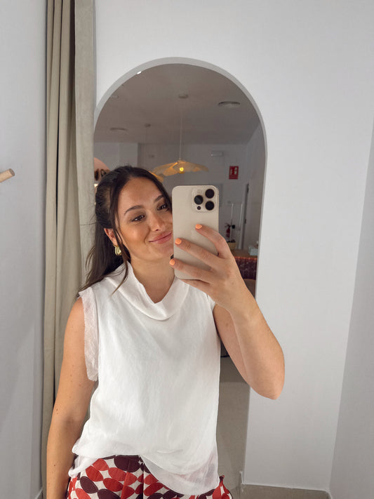 BLUSA MIEL BLANCA