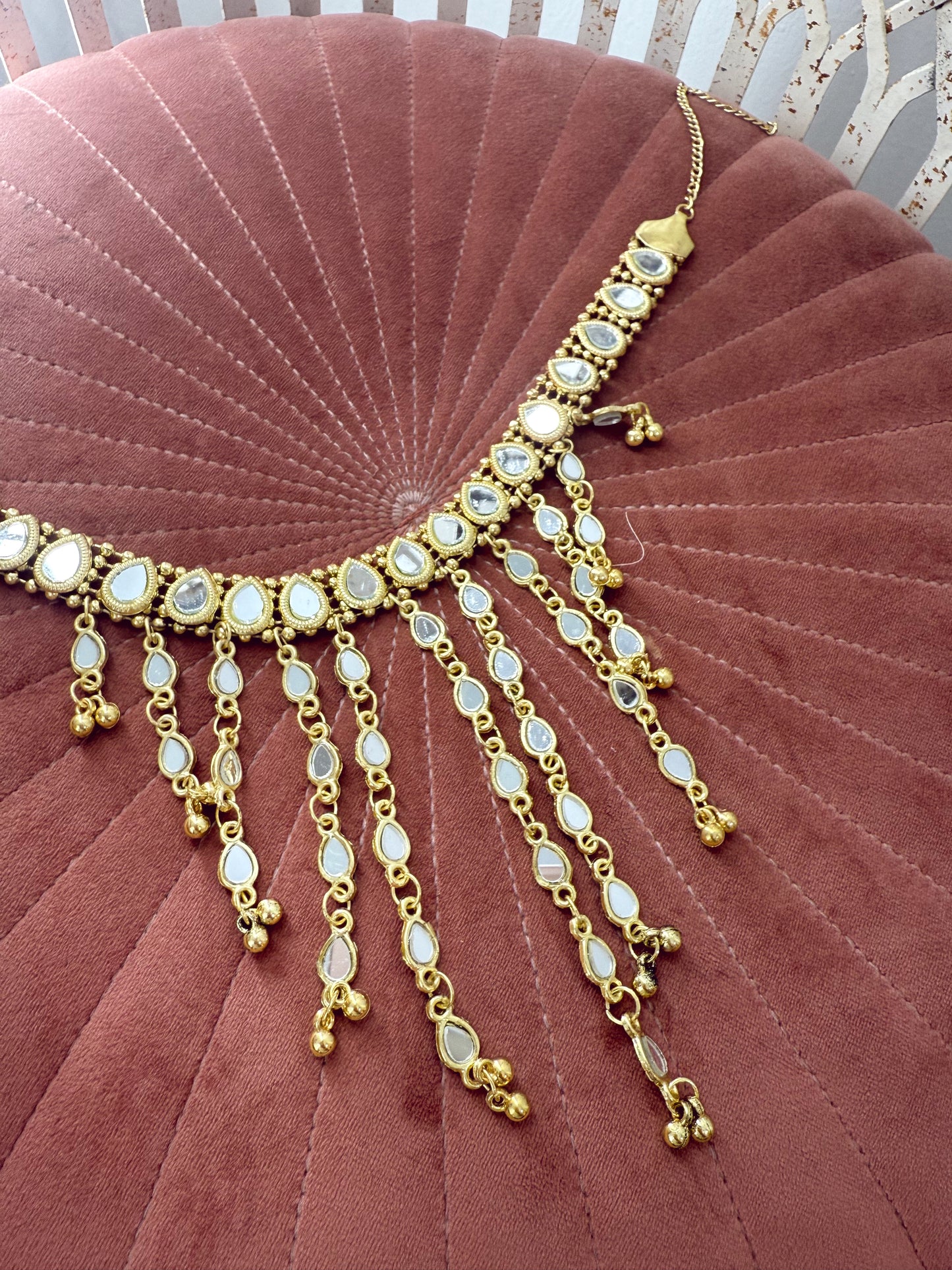 COLLAR ESPEJO LÁGRIMA