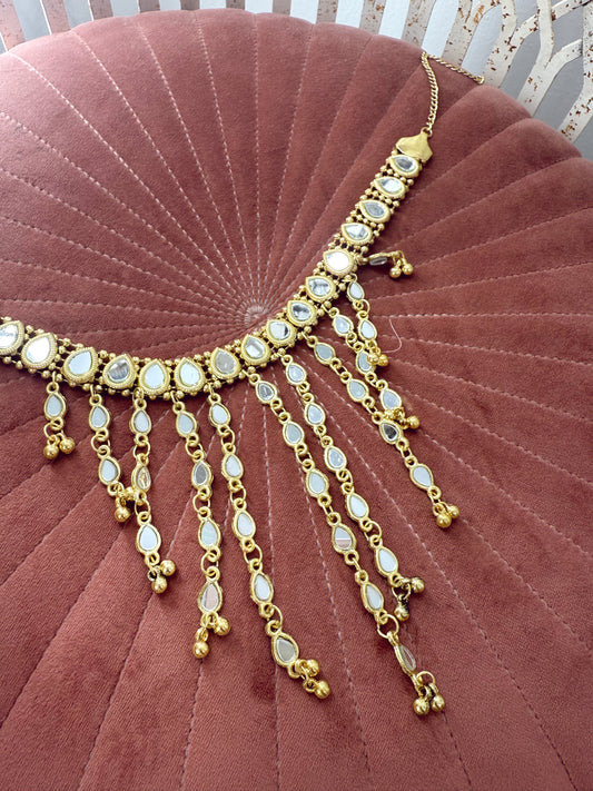 COLLAR ESPEJO LÁGRIMA