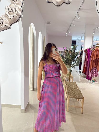 VESTIDO OASIS TABLAS