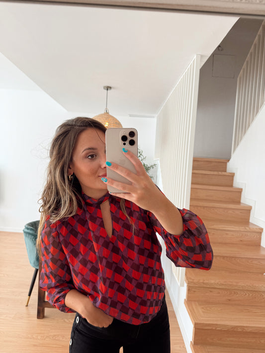 BLUSA ROMBOS