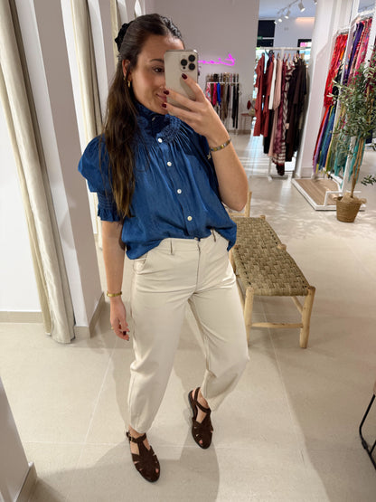 PANTALÓN TRAJE BEIGE